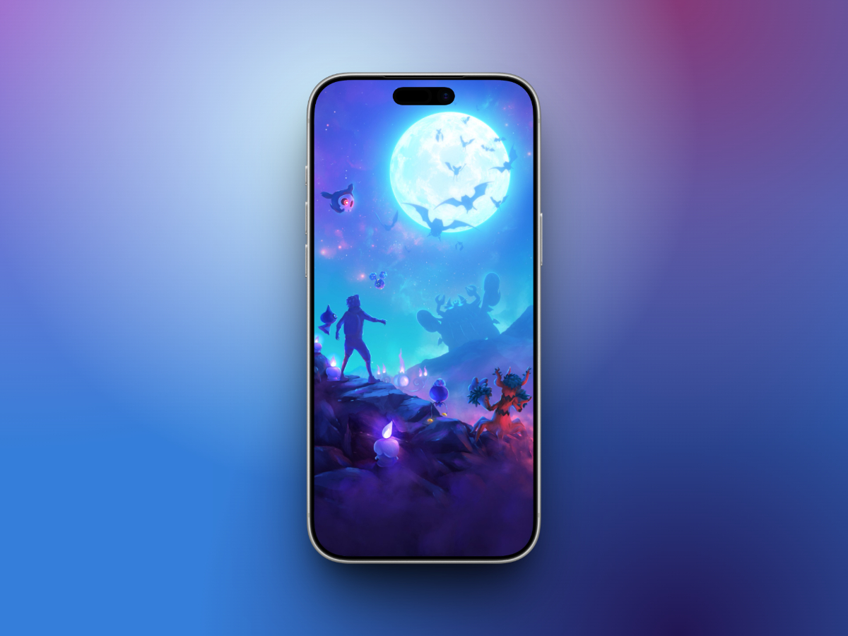 Monsters in a full moon night